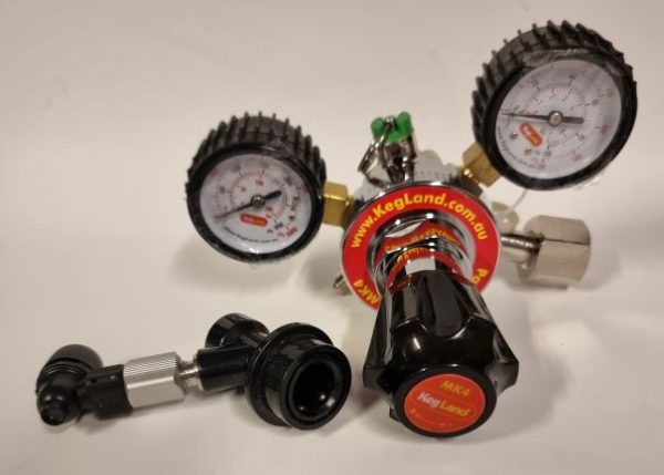 Tappesett med picnickran og CO2 regulator