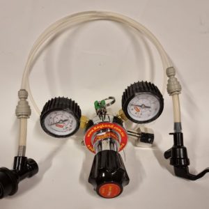 Tappesett med picnicslange og CO2 regulator