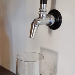 Tappesett med skapgjennomføring 140mm og CO2 regulator